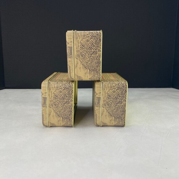 Vintage Doral Cigarettes Metal Tin Box Lot of 3 - Picture 2 of 10